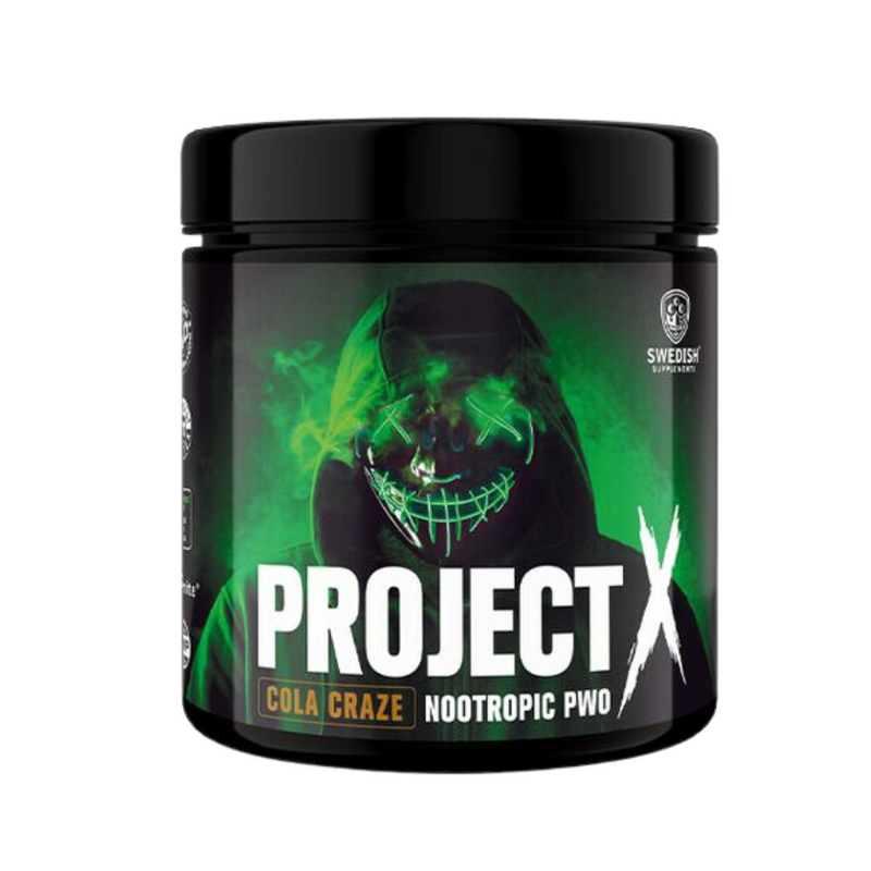 Project X Nootropic PWO, 320 g-Pre Workout-Swedish Supplements-Cola Craze-Aminopörssi