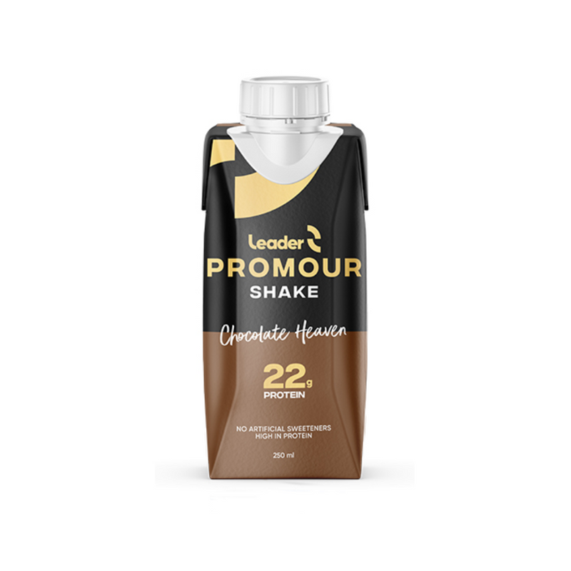 Promour Protein Shake, 250 ml-Proteiinijuoma-LEADER-Chocolate Heaven-Aminopörssi