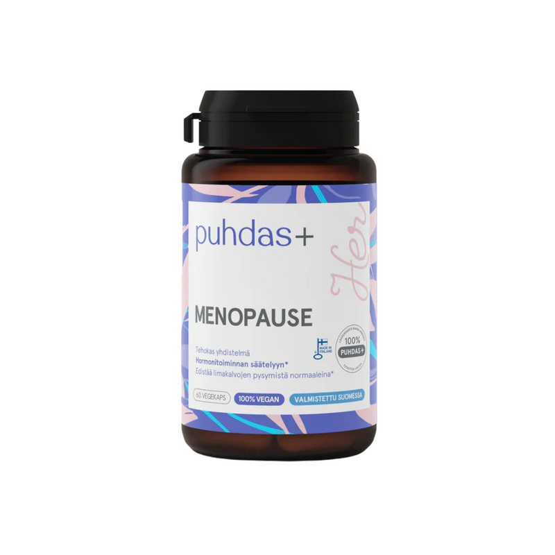 Menopause 60 kaps.-Erityisesti naisille-Puhdas+-Aminopörssi