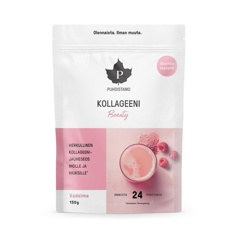 Puhdistamo Kollageeni Beauty NEW, 150 g-Kollageeni-Puhdistamo-Aminopörssi