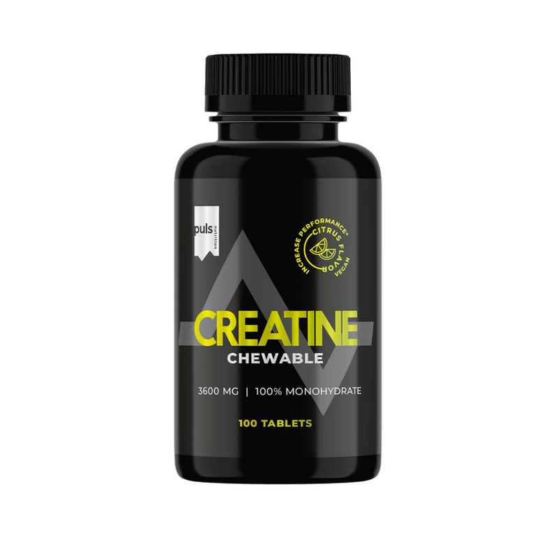 Puls Nutrition Creatine Chewable tablets Citrus, 100 tabl.-Kreatiini-Puls Nutrition-Aminopörssi