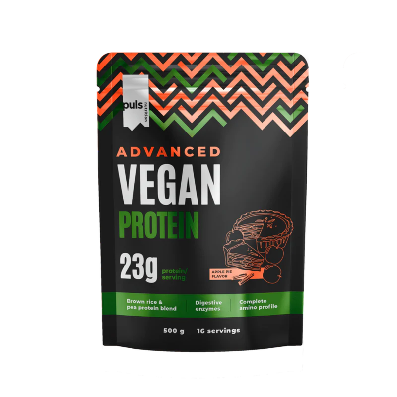 Puls Nutrition Advanced Vegan Protein 500g-Kasviproteiini-Puls Nutrition-Vanilla-Aminopörssi