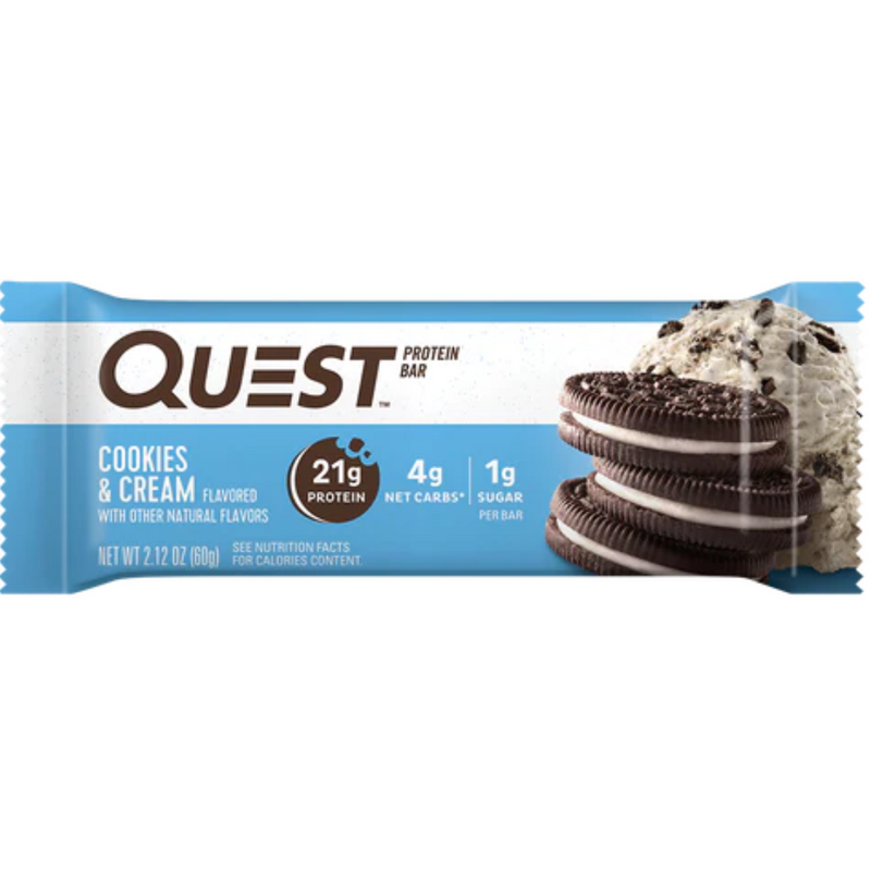 Quest Bar, 60 g-Proteiinipatukka-Quest Nutrition-Cookies & Cream-Aminopörssi