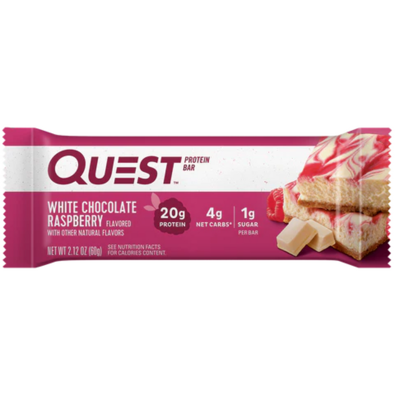 Quest Bar, 60 g-Proteiinipatukka-Quest Nutrition-White Chocolate Raspberry-Aminopörssi