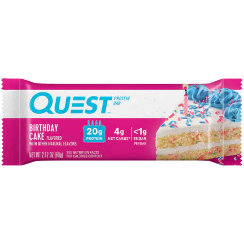 Quest Bar, 60 g-Proteiinipatukka-Quest Nutrition-Birthday Cake-Aminopörssi