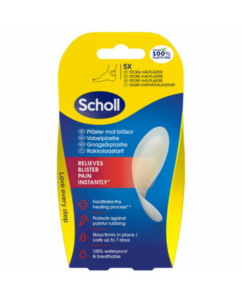 Scholl Rakkolaastari kantapää 5 kpl-Rakkolaastari-Scholl-Aminopörssi