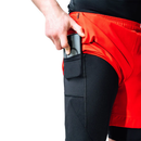 Erä: RDX T16 2-in-1 Compression MMA Shorts, red/black (p)