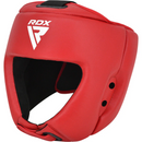 RDX IBA Approved Head Guard for Amateur Competition Red-Pääsuoja-RDX-S-Aminopörssi