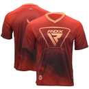 RDX WAKO V-Neck T-Shirt Red-Kamppailuvaatteet-RDX-S-Aminopörssi