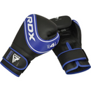 RDX 4B Robo Kids Boxing Gloves blue/black-Nyrkkeilyhanskat-RDX-4oz-Aminopörssi