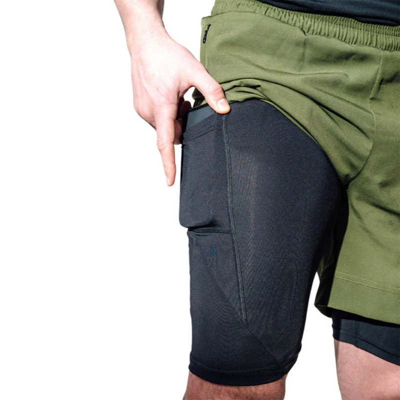 RDX T16 2-in-1 MMA Shorts green-Kamppailuvaatteet-RDX-S-Aminopörssi
