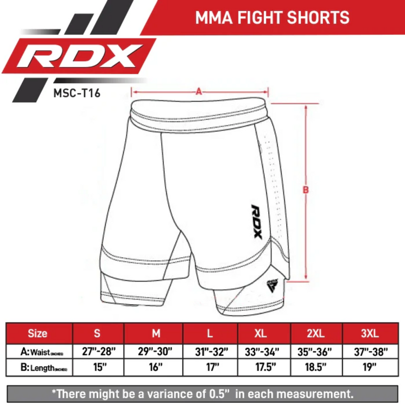 RDX T16 2-in-1 MMA Shorts green-Kamppailuvaatteet-RDX-S-Aminopörssi