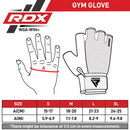 RDX W1H Gym Workout Gloves PINK-Treenihanska-RDX-S-Aminopörssi