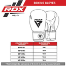 RDX WAKO Boxing Gloves T1 Blue-Nyrkkeilyhanskat-RDX-8oz-Aminopörssi