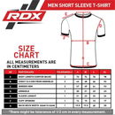 RDX WAKO V-Neck T-Shirt Red-Kamppailuvaatteet-RDX-S-Aminopörssi