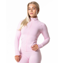 Relode Aura Seamless Zip Longsleeve Light Pink