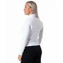 Relode Clean Zip Longsleeve White-Naisten pitkähihaiset ja hupparit-Relode-XS-Aminopörssi