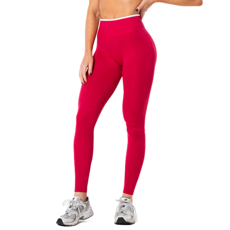 Relode Hybrid Contrast Tights Berry-Naisten trikoot ja leggingsit-Relode-XS-Aminopörssi