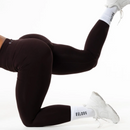 Relode Prime Scrunch Tights, Deep Burgundy-Naisten trikoot ja leggingsit-Relode-XS-Aminopörssi