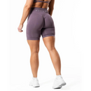 Prime Scrunch Shorts, Dusty Purple-Naisten shortsit-Relode-XS-Aminopörssi