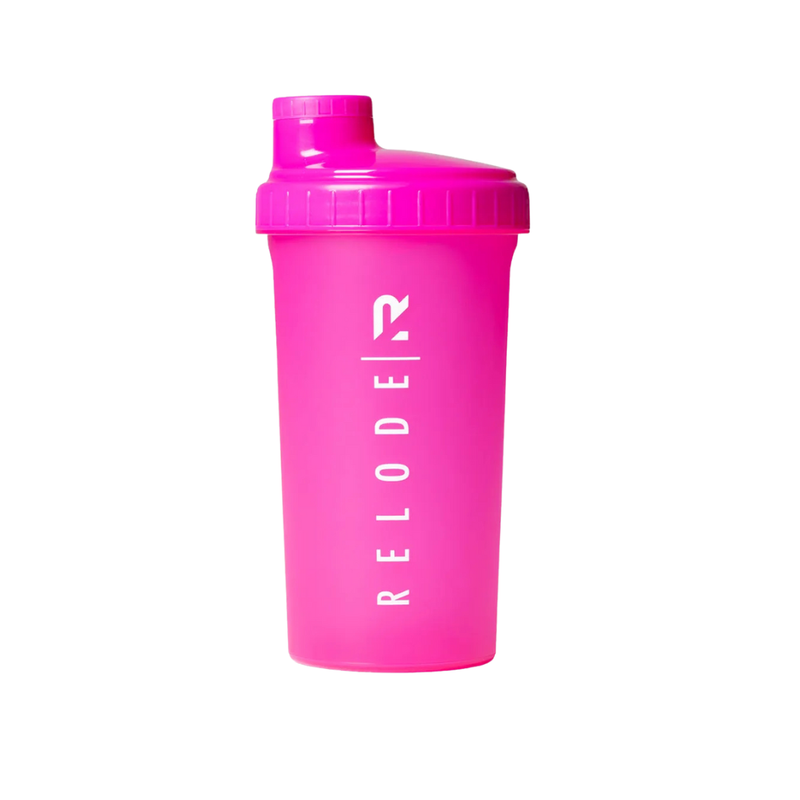 Relode Shaker, 700 ml Pink-Muovipullo-Relode-Aminopörssi