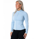 Clean Zip Longsleeve, Blue-Naisten pitkähihaiset ja hupparit-Relode-XS-Aminopörssi