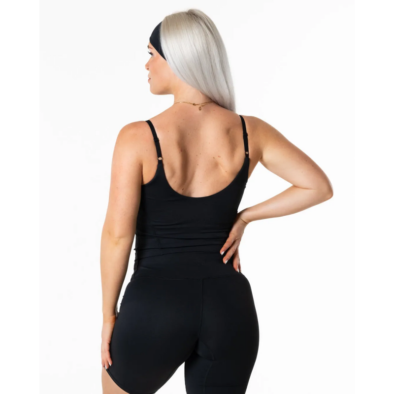 Relode Clean Singlet Black-Naisten lyhythihaiset ja topit-Relode-XS-Aminopörssi