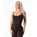 Relode Clean Singlet Brown-Naisten lyhythihaiset ja topit-Relode-XS-Aminopörssi