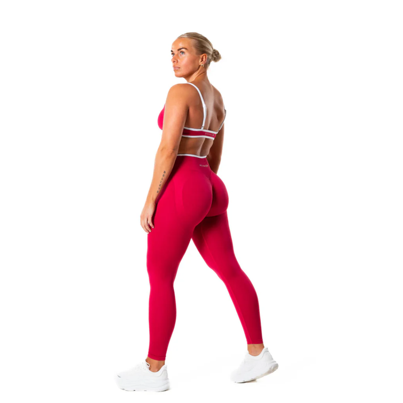 Relode Hybrid Contrast Tights Berry-Naisten trikoot ja leggingsit-Relode-XS-Aminopörssi