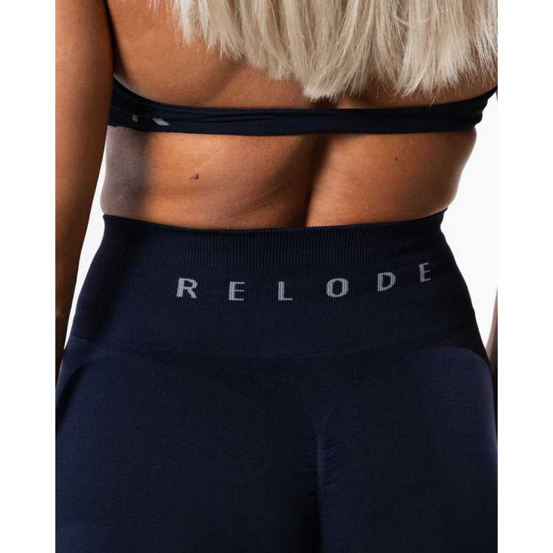 Relode Prime Scrunch Tights Deep Blue-Naisten trikoot ja leggingsit-Relode-XS-Aminopörssi