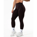 Relode Prime Scrunch Tights, Deep Burgundy-Naisten trikoot ja leggingsit-Relode-XS-Aminopörssi