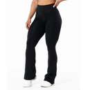 Relode Prime Scrunch Flared Black (Tall)-Naisten trikoot ja leggingsit-Relode-XS (Petite)-Aminopörssi