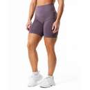 Prime Scrunch Shorts, Dusty Purple-Naisten shortsit-Relode-XS-Aminopörssi