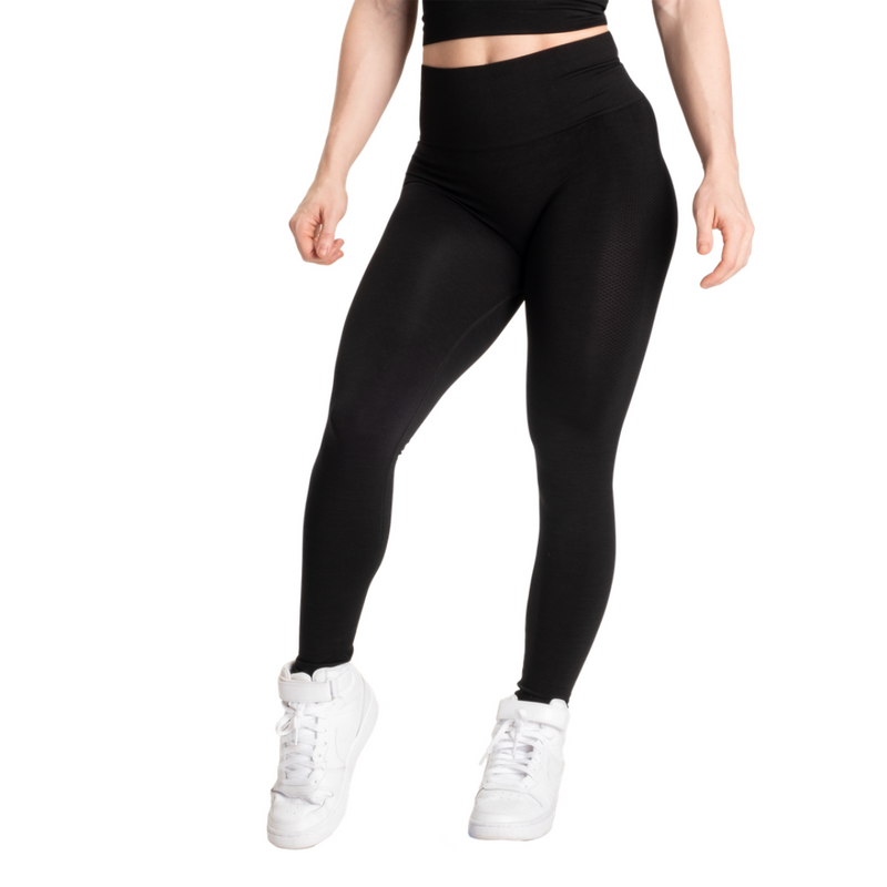 Rockaway Leggings V2, Black Melange-Naisten trikoot ja leggingsit-Better Bodies-XS-Aminopörssi