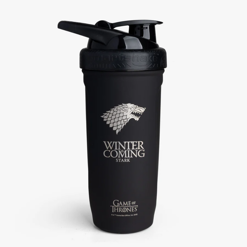 REFORCE 900ml - Games of Thrones Winter is Coming-Teräspullo-SmartShake-Aminopörssi