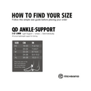 Rehband QD Ankle support 3mm, Black 1kpl-Nilkkatuki-Rehband-XS-Aminopörssi