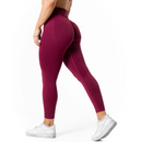 Relode Aura Seamless Scrunch Tights, Cherry-Naisten trikoot ja leggingsit-Relode-XS-Aminopörssi