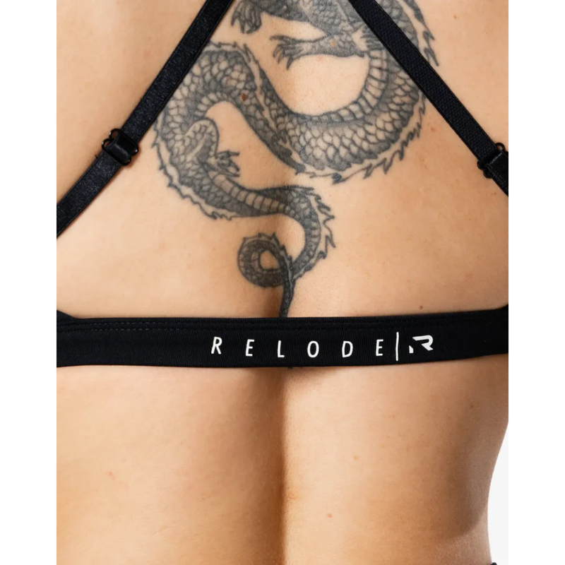 Relode Aura Seamless Sports Bra Black-Naisten urheiluliivit-Relode-XS-Aminopörssi