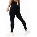 Relode Aura Seamless Scrunch Tights, Black-Naisten trikoot ja leggingsit-Relode-XS-Aminopörssi