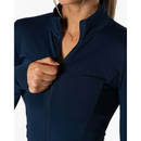 Relode Clean Zip Longsleeve Dark Blue-Naisten pitkähihaiset ja hupparit-Relode-S-Aminopörssi