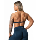 Relode Hybrid Seamless Halterneck Sports Bra Dark Navy-Naisten urheiluliivit-Relode-XS-Aminopörssi