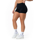Relode Aura Seamless Scrunch Shorts - Black-Naisten shortsit-Relode-XS-Aminopörssi