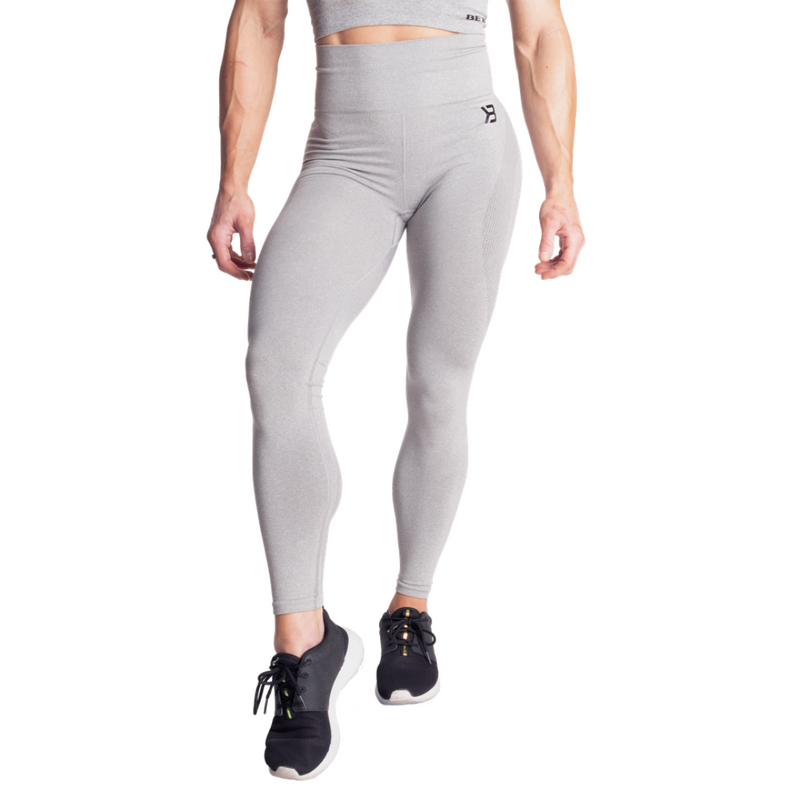 Rockaway Leggings, Light Gray Melange-Naisten trikoot ja leggingsit-Better Bodies-XS-Aminopörssi