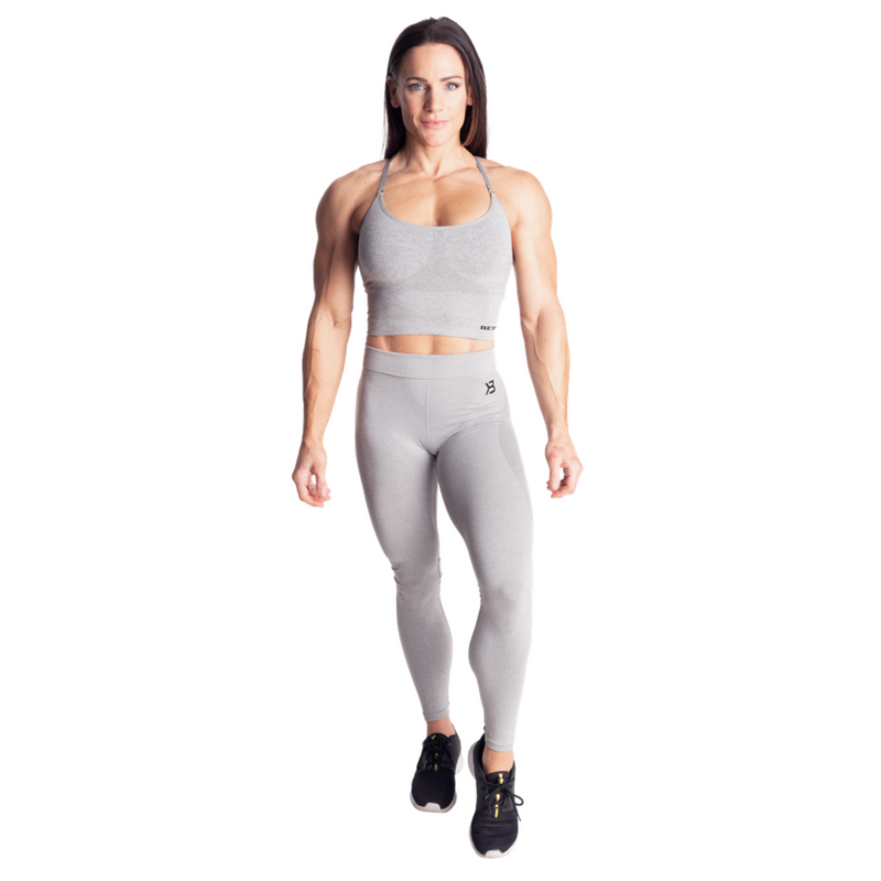 Rockaway Leggings, Light Gray Melange-Naisten trikoot ja leggingsit-Better Bodies-XS-Aminopörssi