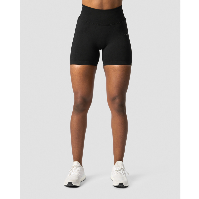 Rush Seamless Shorts, Black-Naisten shortsit-ICANIWILL-XS-Aminopörssi