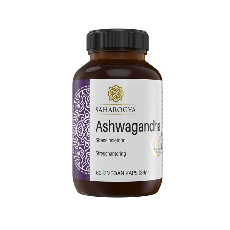 Saharogya Ashwaganhda KAPSELI, 60 kaps.-Ashwaganda-Saharogya-Aminopörssi