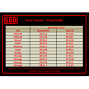 SBD 2024 Polvilämmitin Standard 7mm IPF hyväksytty (2 kpl)-Polvituki-SBD-XS-Aminopörssi