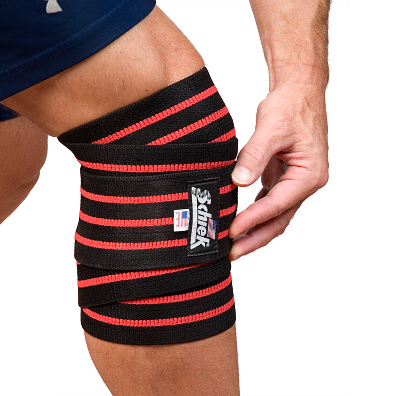 Black Line Knee Wraps-Polvituki-Schiek-Aminopörssi