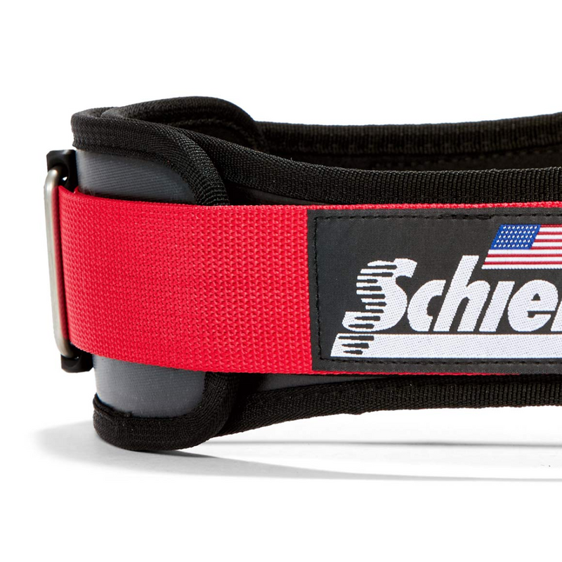 Workout Belt 3004, red-Nostovyö-Schiek-XS-Aminopörssi