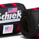 Black Line Wrist Wraps red, pari-Ranneside-Schiek-30cm-Aminopörssi